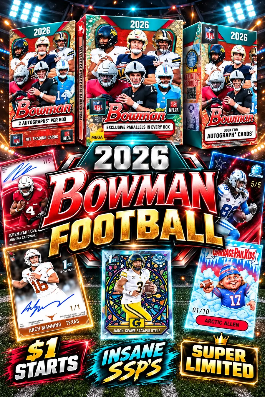 2026 Bowman Football break