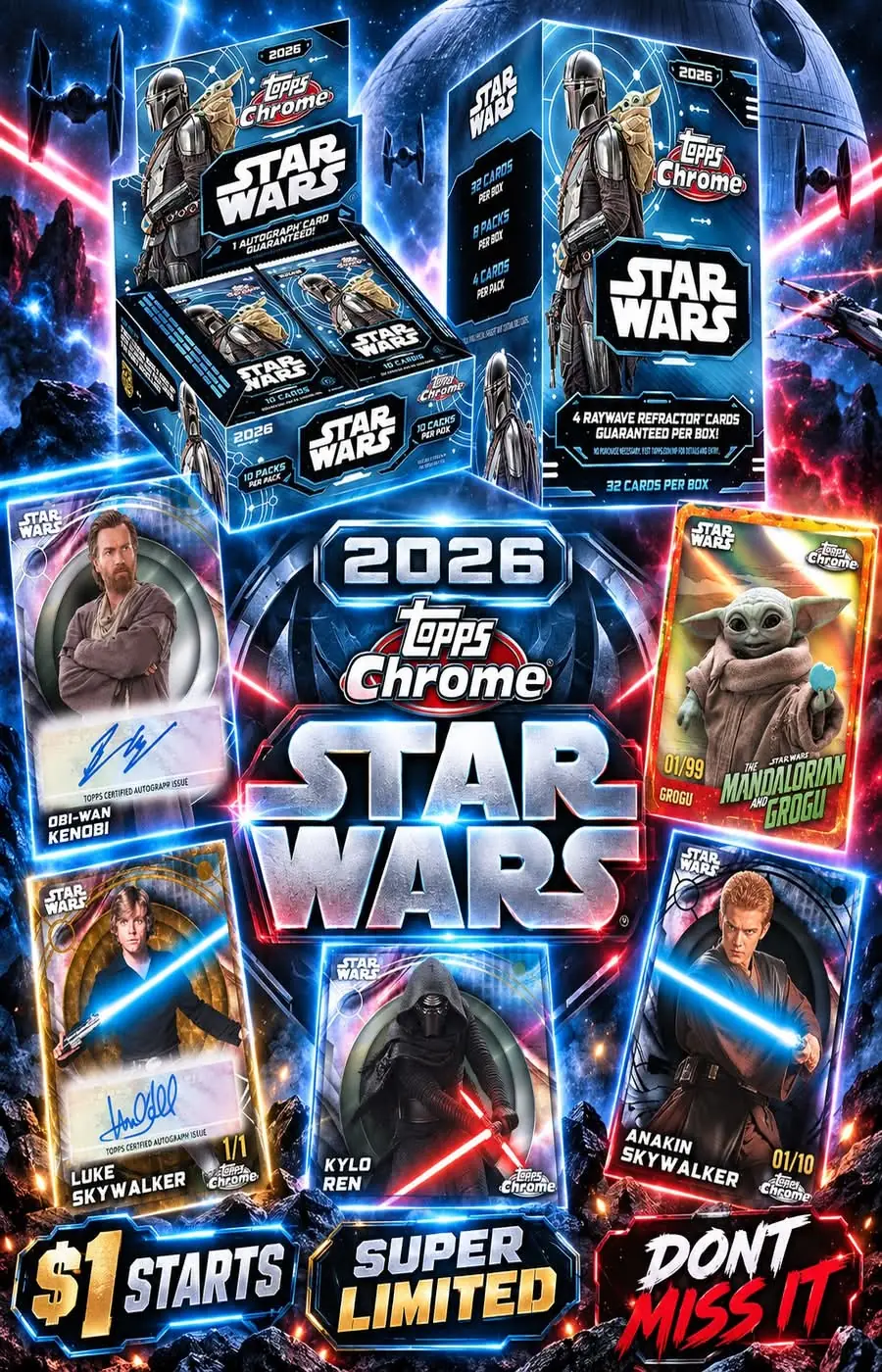 2026 Star Wars Topps Chrome break