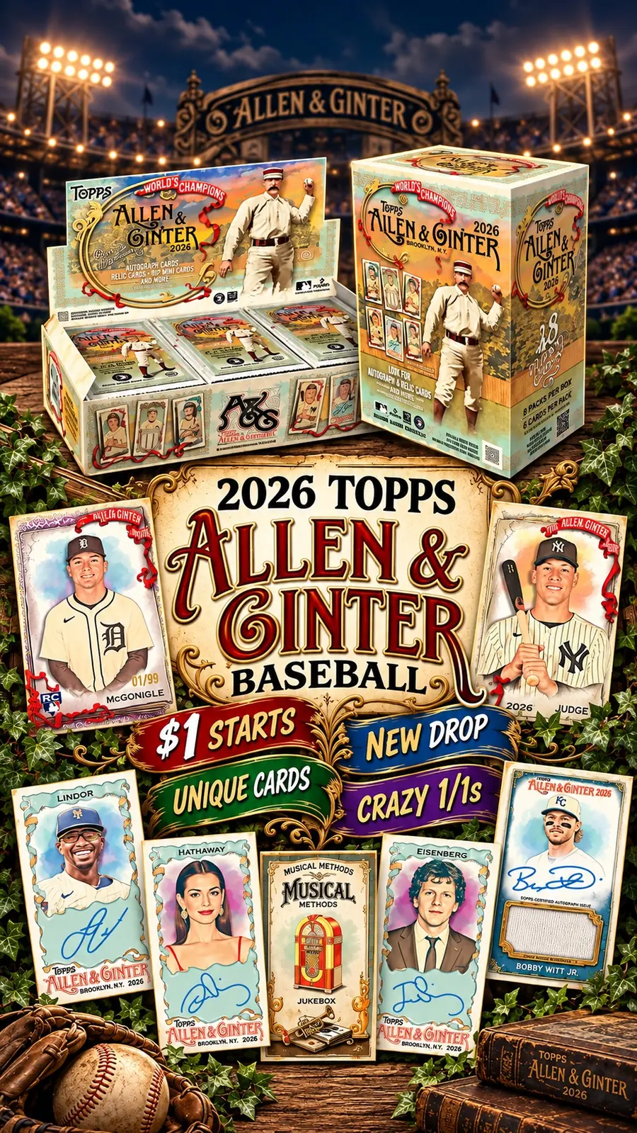 2026 Topps Allen & Ginter Baseball break