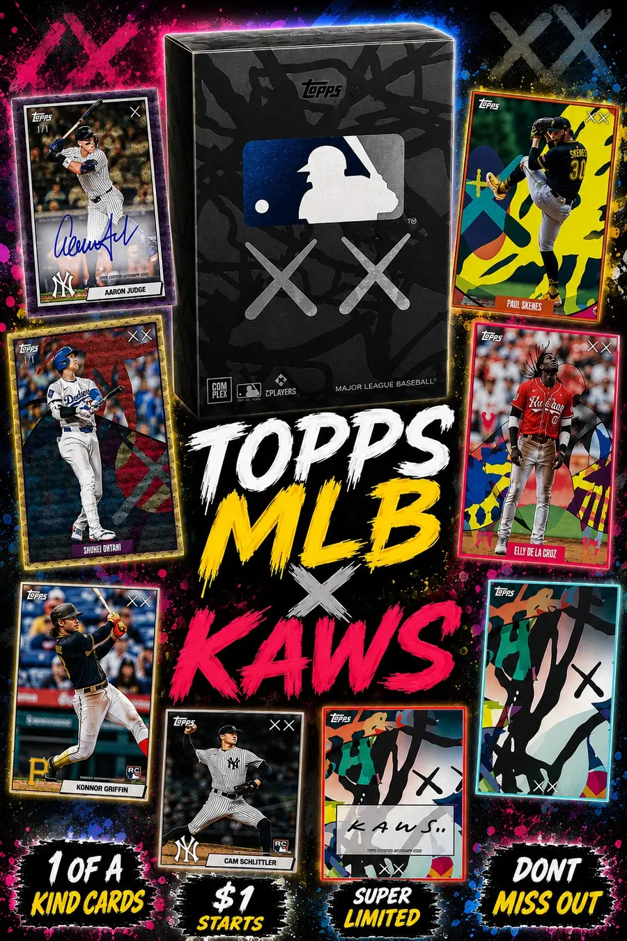 2026 Topps MLB X KAWS break