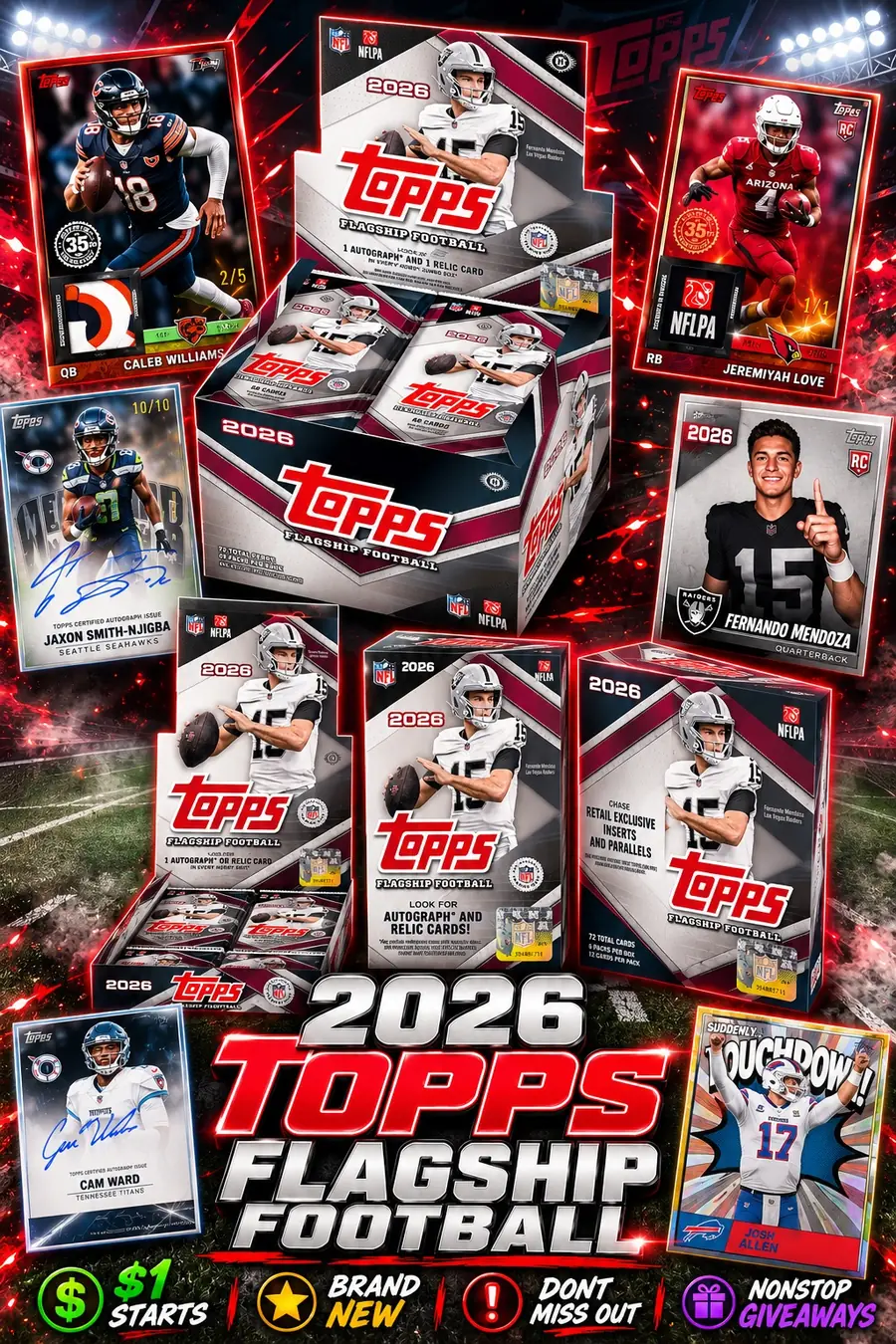 2026 Topps Flagship Football break