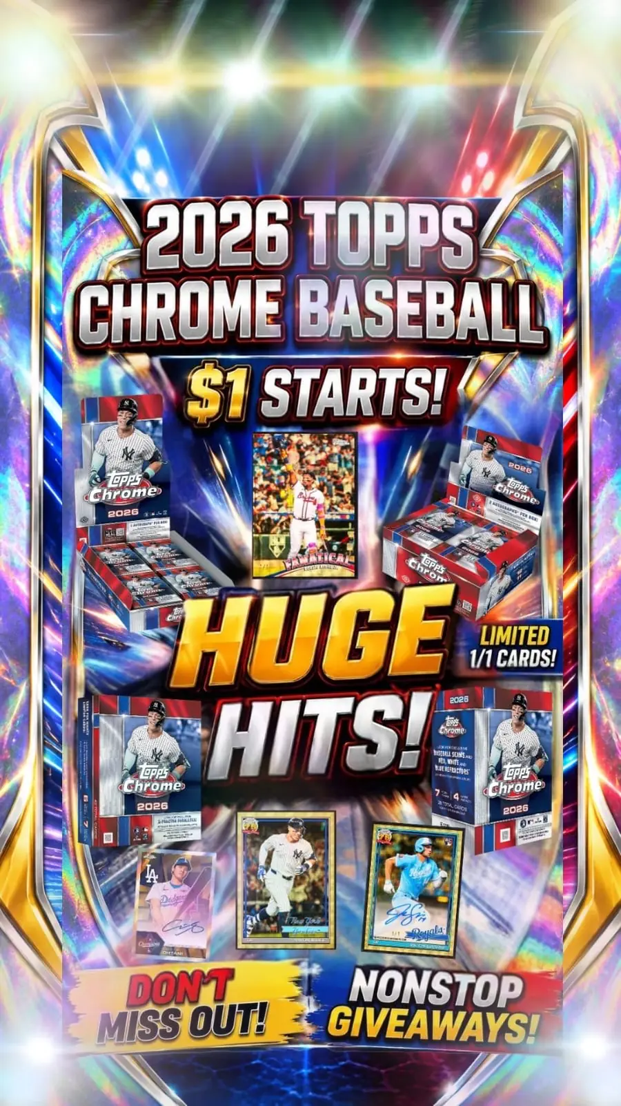 2026 Topps Chrome Baseball break