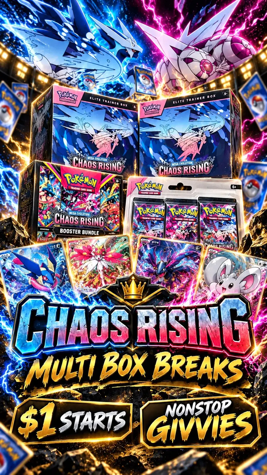 Chaos Rising Pokemon break