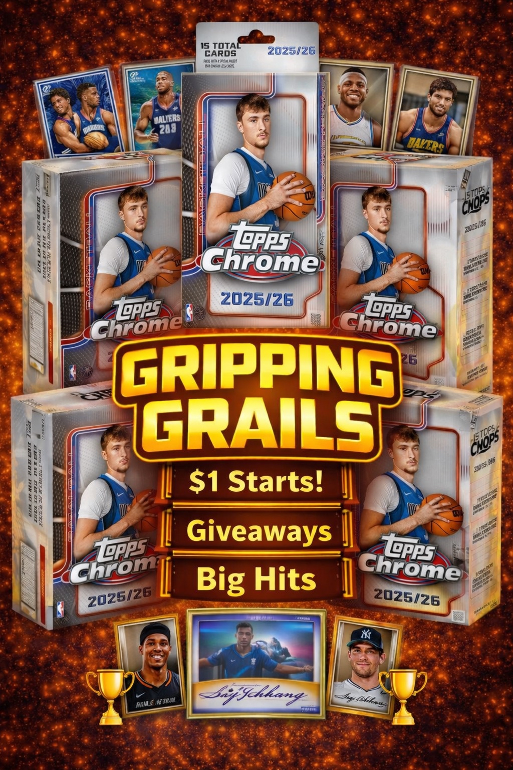 2026 Topps Chrome Basketball break