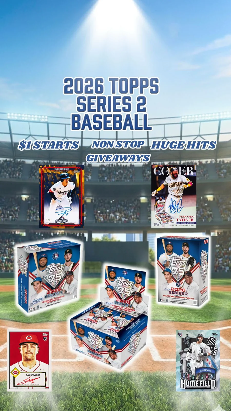 2026 Topps Series 2 Baseball break