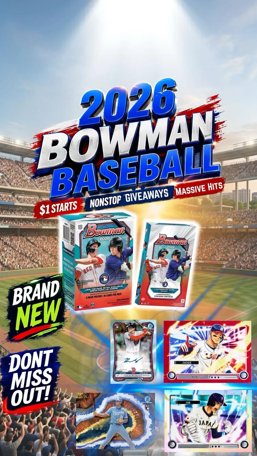 2026 Bowman Baseball break